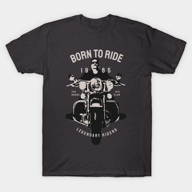 Born to Ride Legendary Riders Tee | Vintage Motorcycle Enthusiast T-Shirt by medabdallahh8